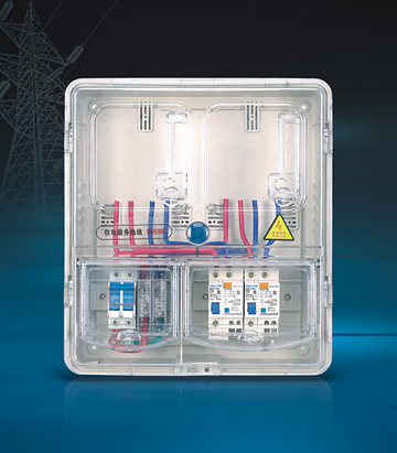 單相二表位電表箱(上下結構)
